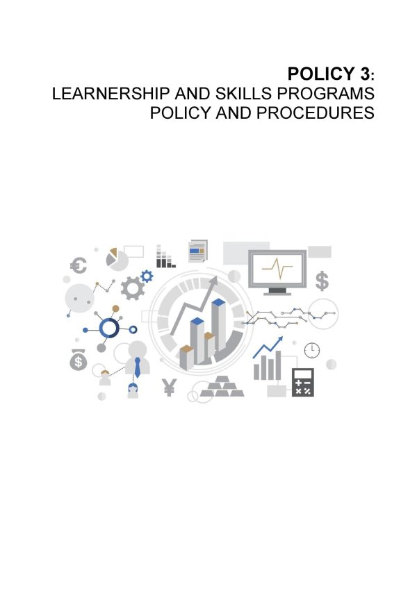 ETD QMS Policy 3 - Learnership and Skills Programmes Policy and Procedures