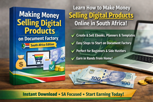 Making Money Selling Digital Products on Document Factory South Africa Edition